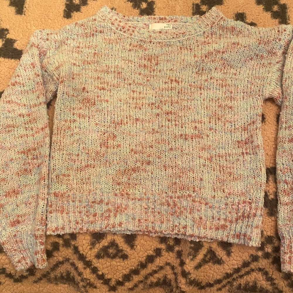 Cotton candy sweater